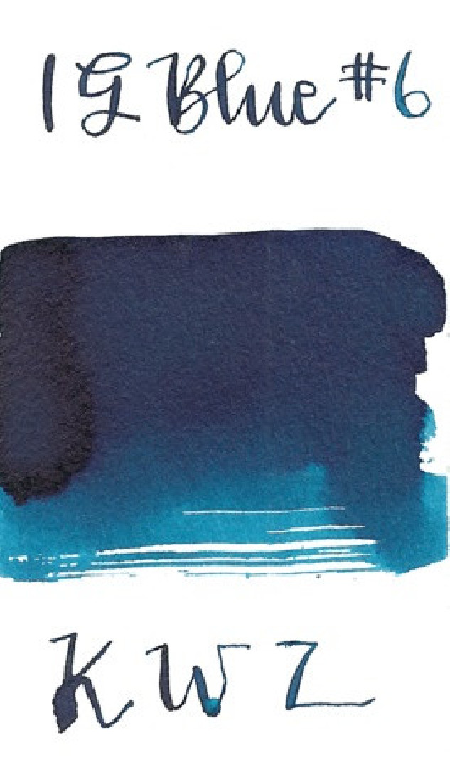 KWZ blue 6 60ml iron gall ink