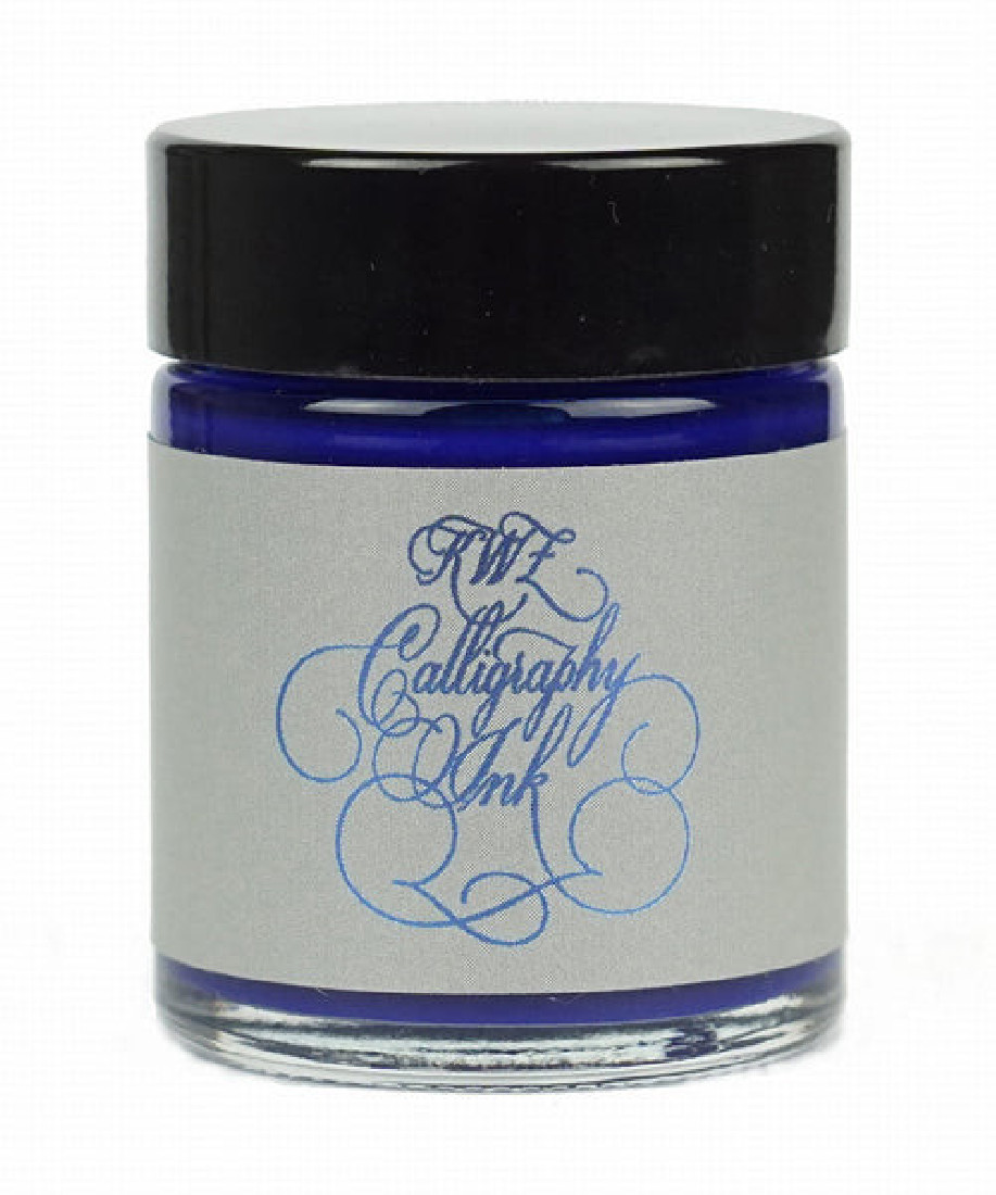 KWZ Calligraphy ink 5101 25g Blue for dip pens