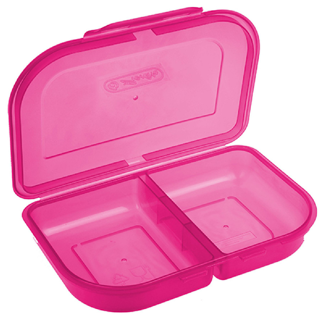 Δοχείο Φαγητού πλαστικό (με 2 χώρους) Pink 11415296 Herlitz.