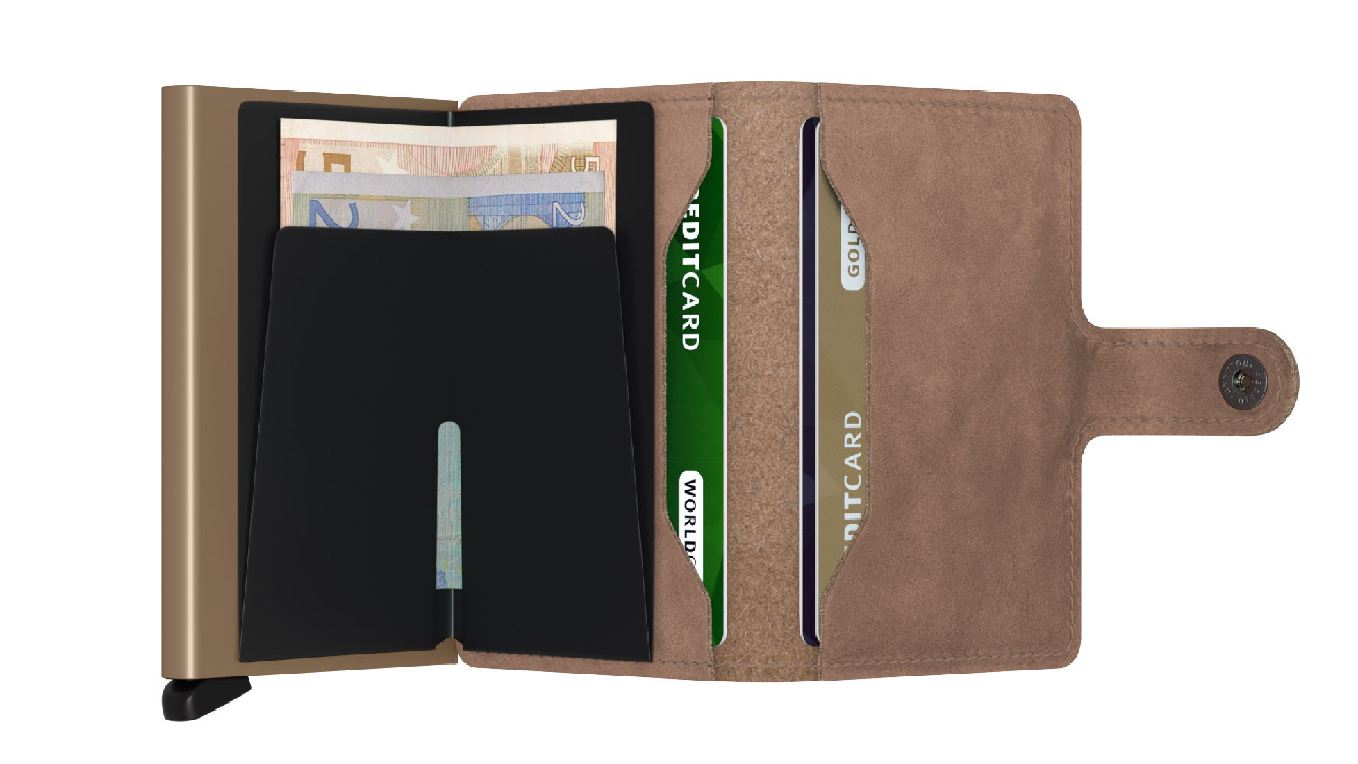 SECRID MINIWALLET MV VINTAGE TAUPE.