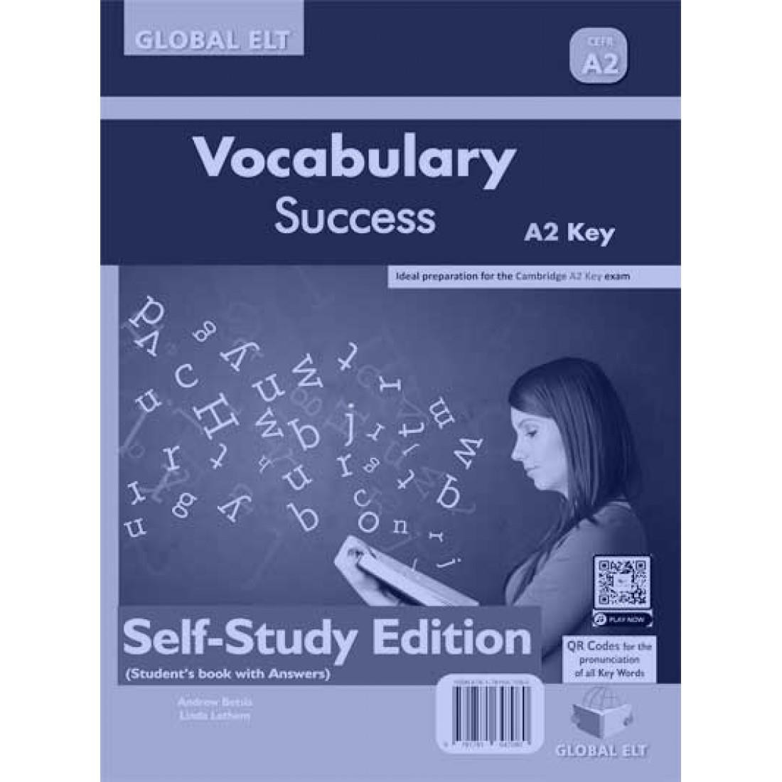 VOCABULARY SUCCESS A2 KEY SELF STUDY EDITION