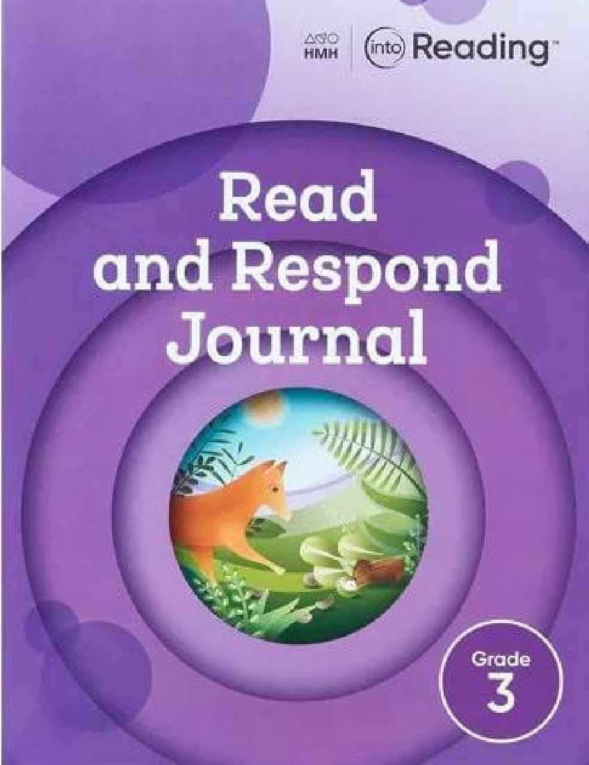 INTO READING READ AND RESPOND JOURNAL GRADE 3 SOFTCOVER