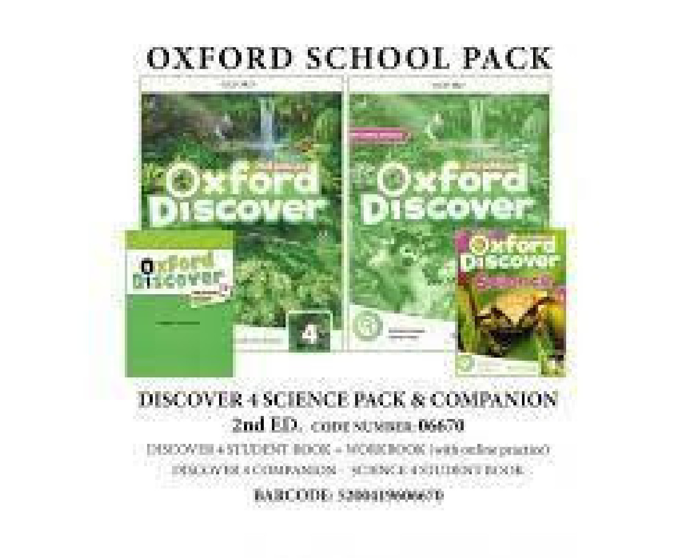 OXFORD DISCOVER 4 SCIENCE PACK (+ COMPANION) - 06670 2ND ED