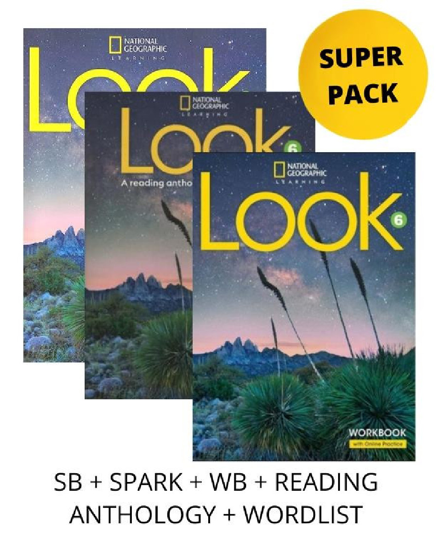 LOOK 6 SPECIAL PACK FOR GREECE (SB + SPARK + WB + READING ANTHOLOGY + WORDLIST)
