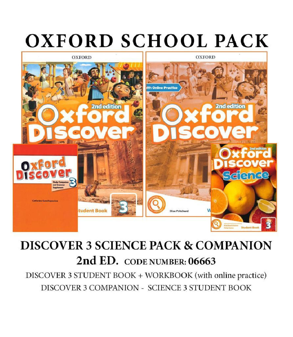 DISCOVER 3 2ND ED SCIENCE PACK (+ COMPANION) - 06663
