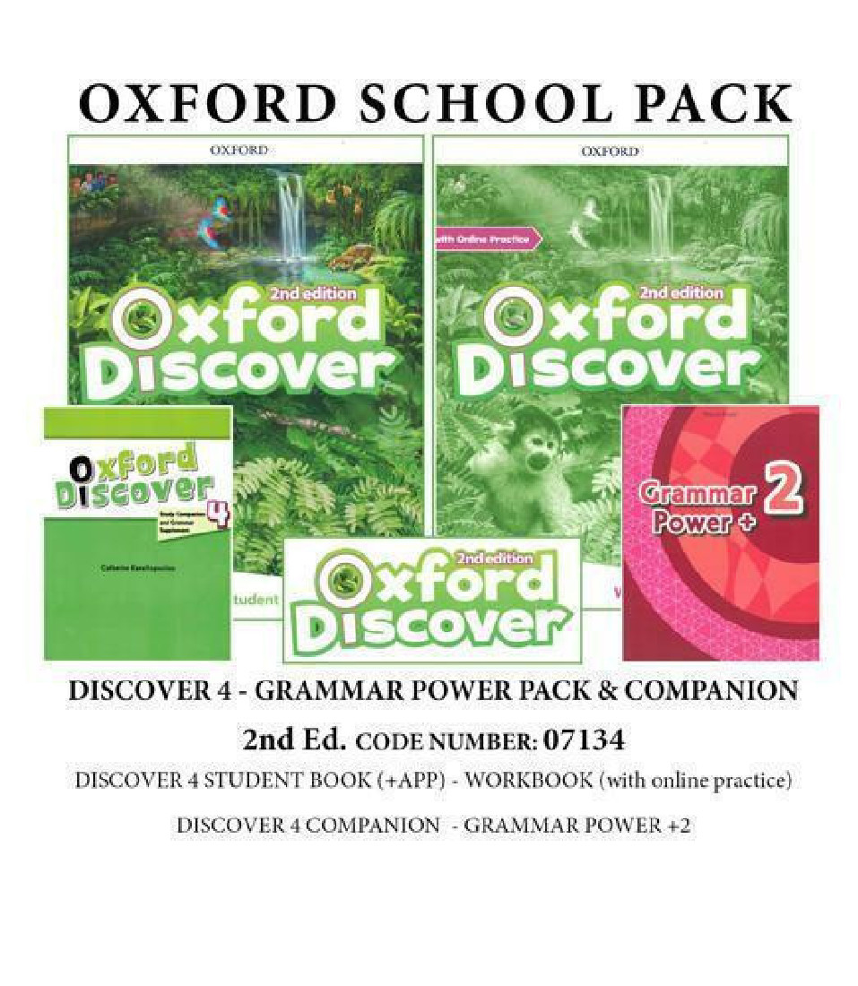 DISCOVER 4 2ND ED GRAMMAR POWER PACK (+ COMPANION) - 07134
