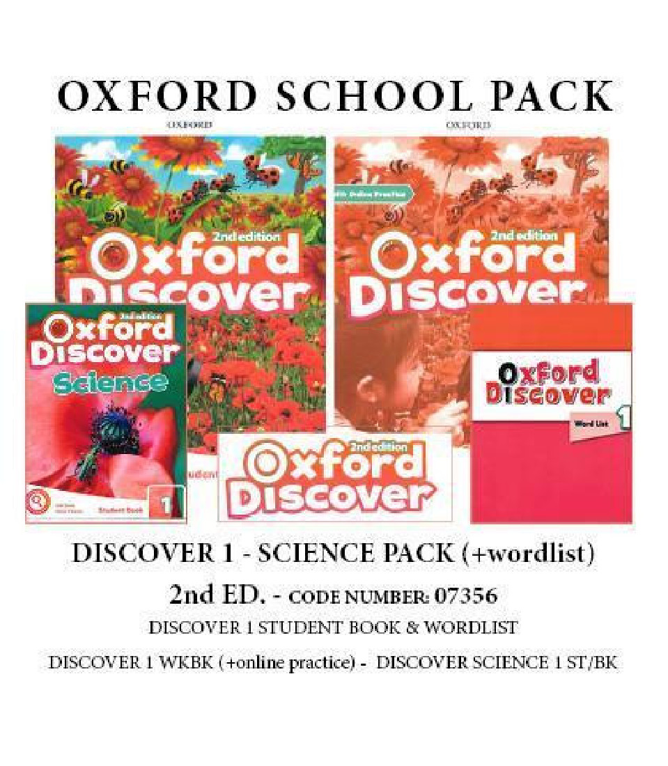 DISCOVER 1 (+ WORDLIST) 2ND ED SCIENCE PACK