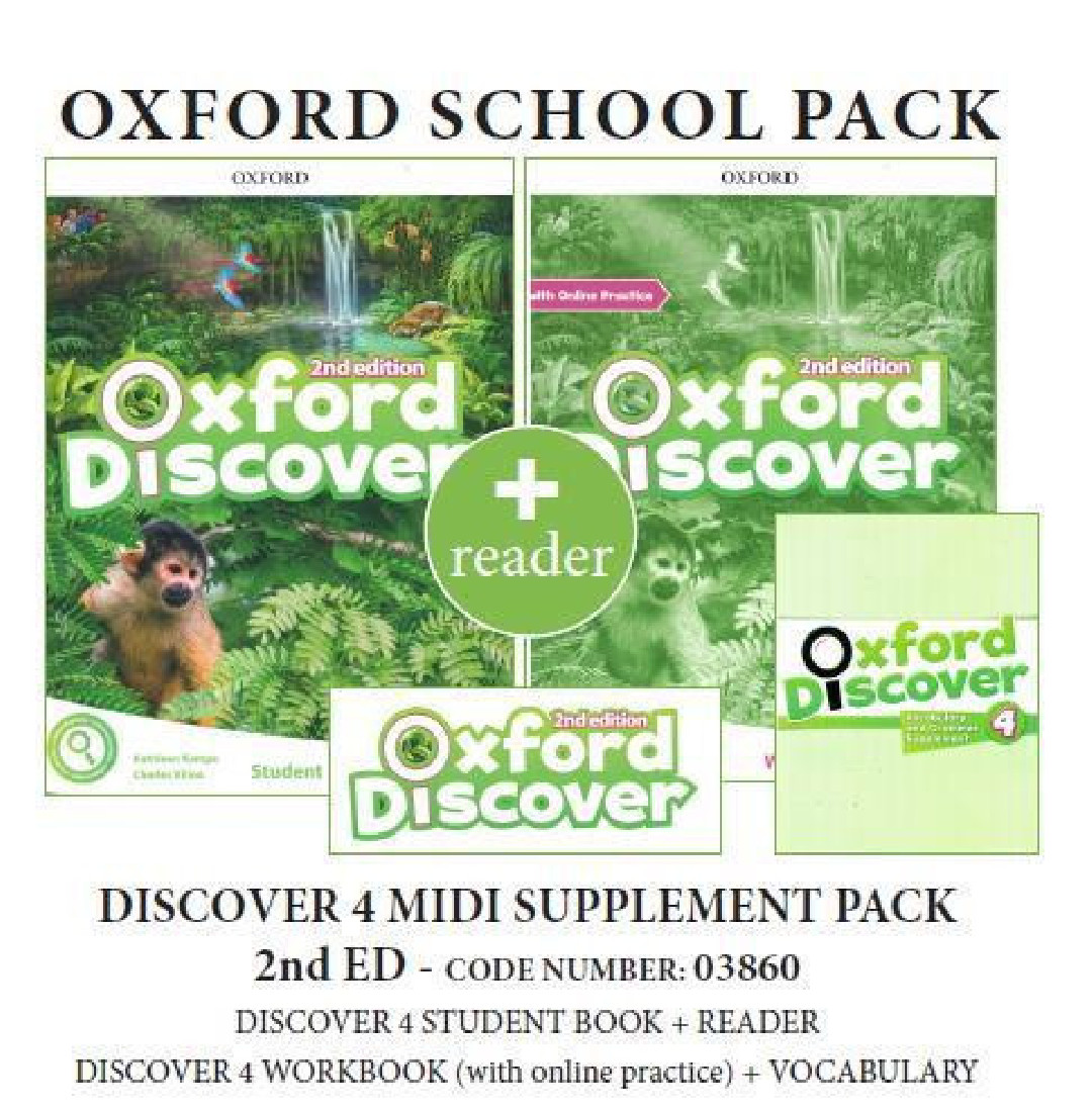OXFORD DISCOVER 4 (2ND) MIDI SUPPLEMENT (SB+ WB (WITH ONLINE)+ VOCABULARY & GRAMMAR SUPPLEMENT + PAC