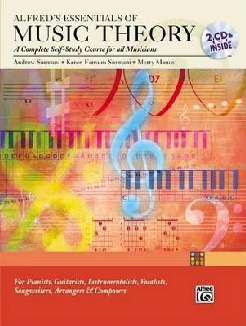 ALFREDS ESSENTIALS OF MUSIC THEORY COPLETE SELF STUDY GUIDE : A Complete self-study course for all (+ CD (2)) PB