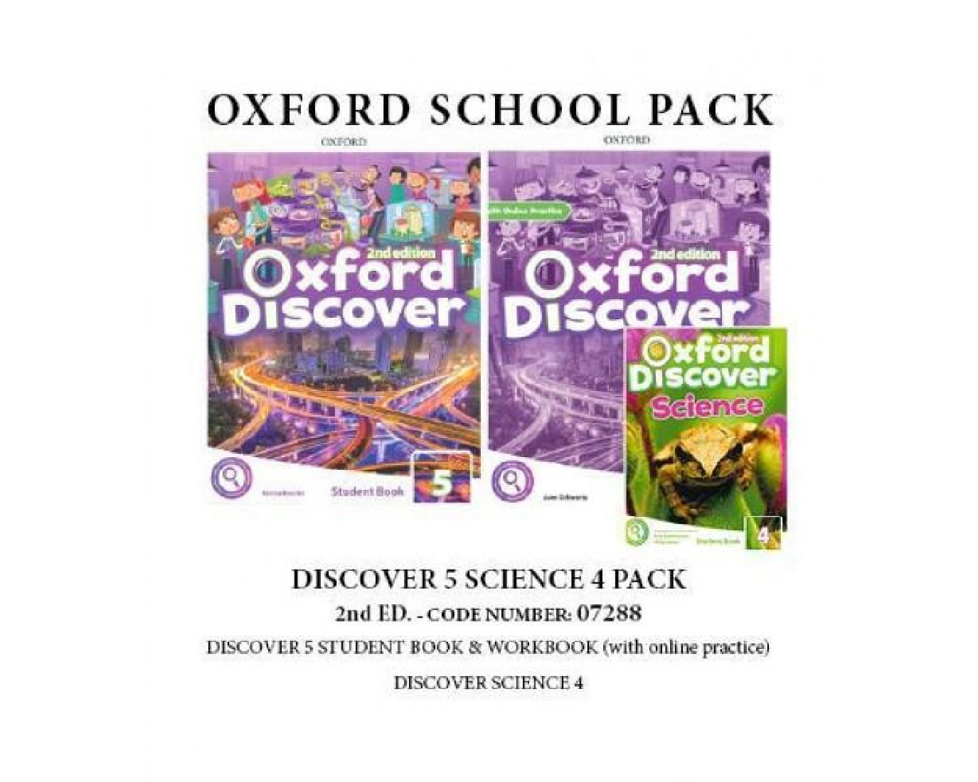DISCOVER 5 2ND ED SCIENCE 4 PACK - 07288