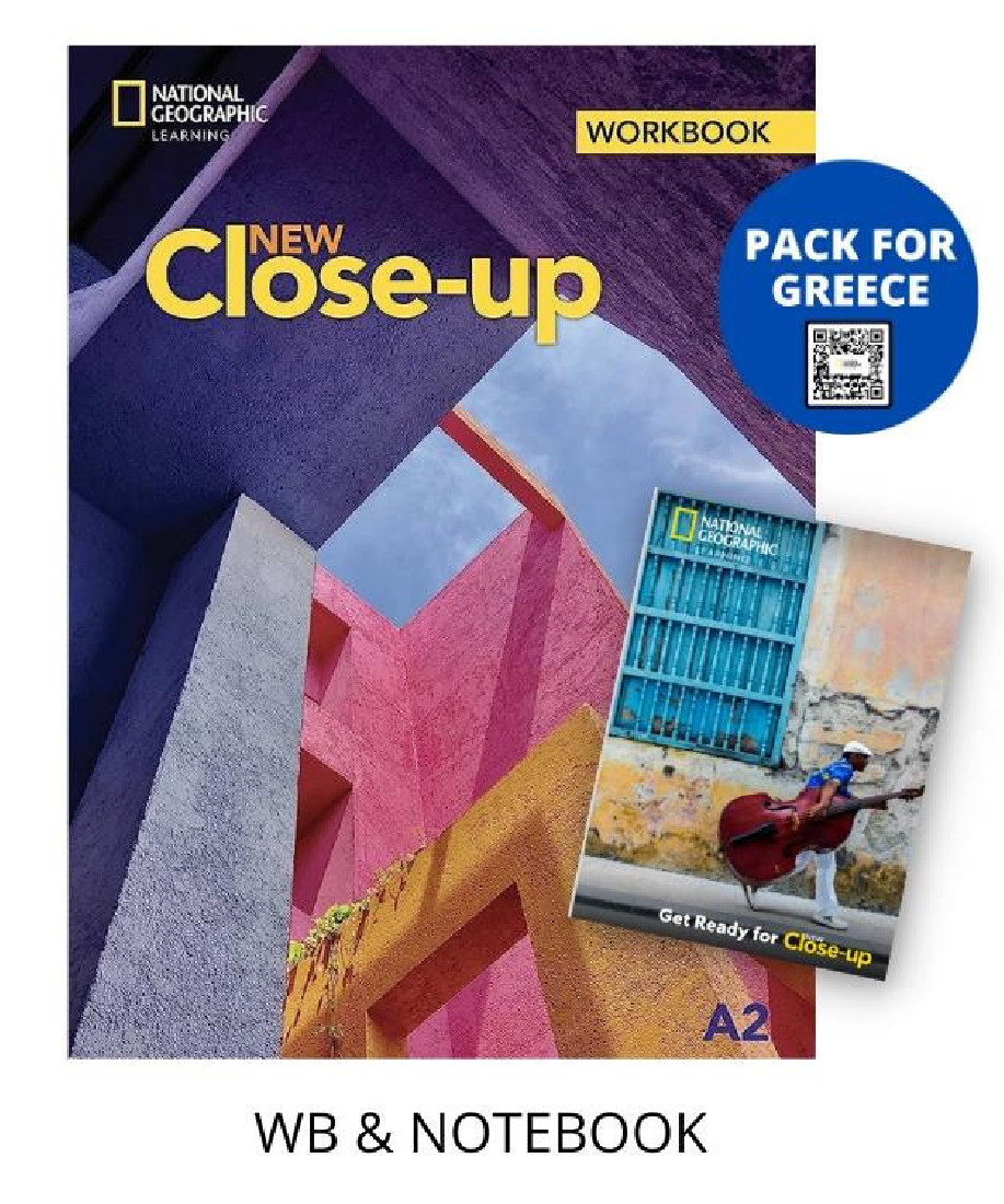 NEW CLOSE-UP A2 WB PACK FOR GREECE (WB & NOTEBOOK)