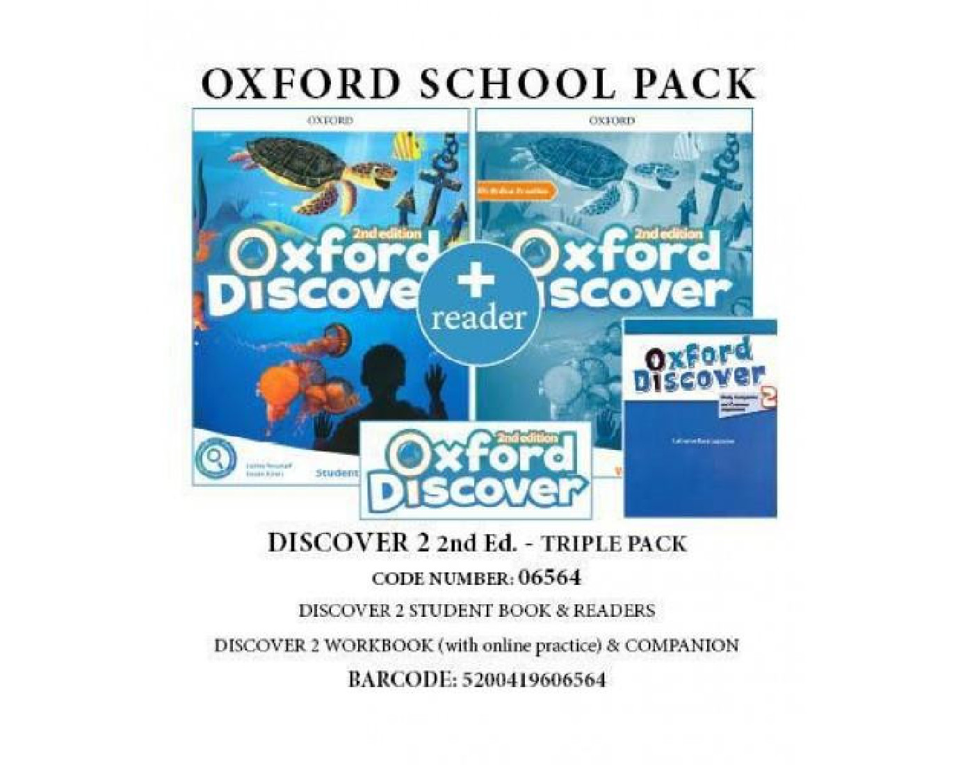 OXFORD DISCOVER 2 2ND ED TRIPLE PACK - 06564