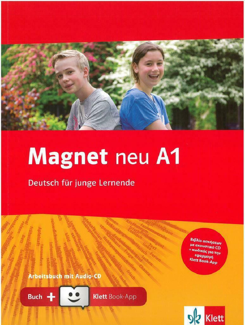 MAGNET A1 ARBEITSBUCH (+AUDIOS ONLINE+KLETT BOOK APP)
