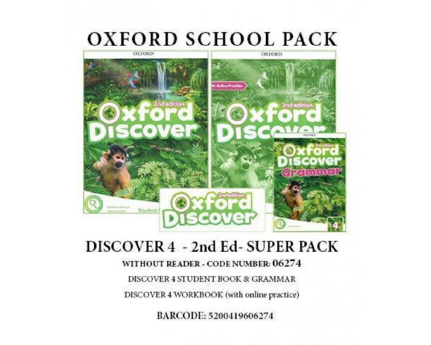 DISCOVER 4 (II ED) SUPER PACK (W/O READER) - 06274
