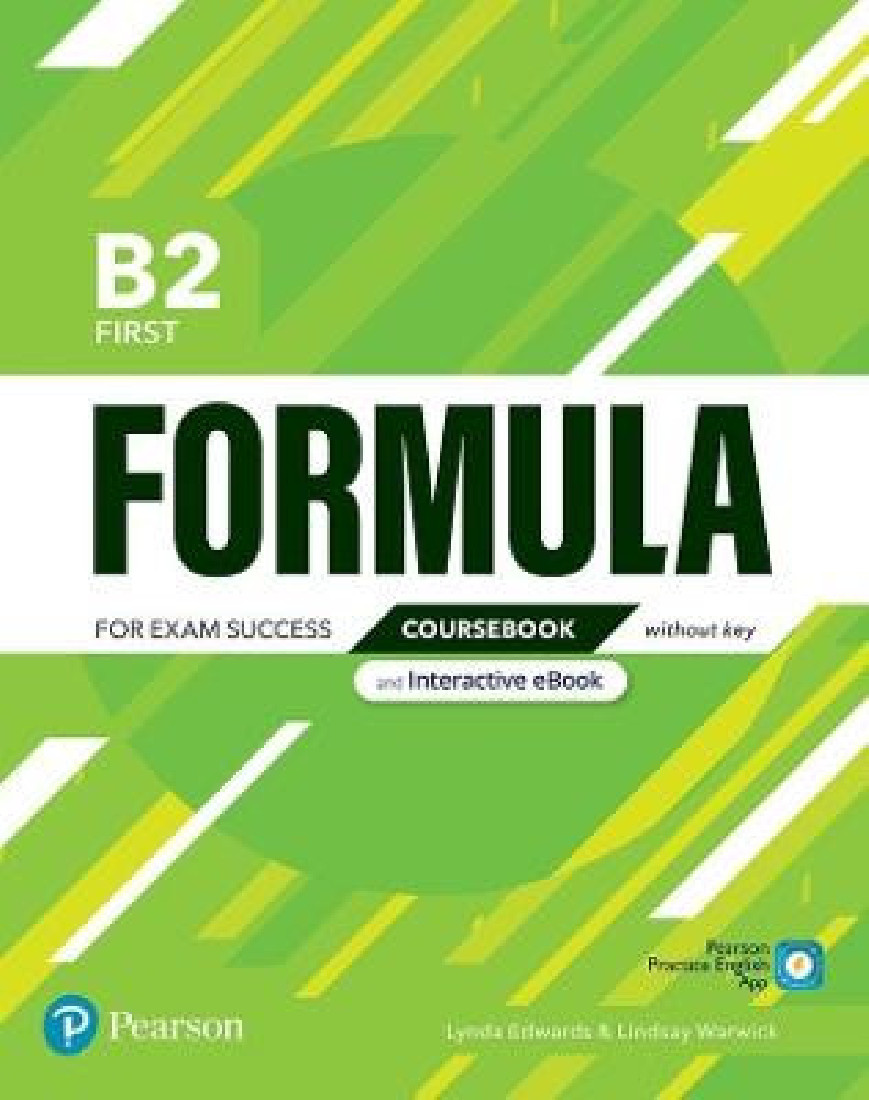 FORMULA B2 FIRST COURSEBOOK W/O KEY (+ E-BOOK)