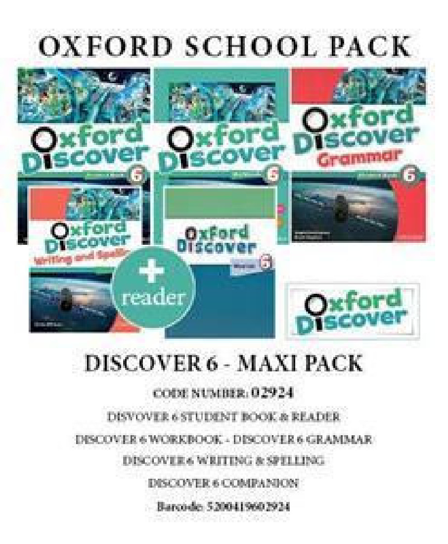 OXFORD DISCOVER 6 MAXI PACK - 02924