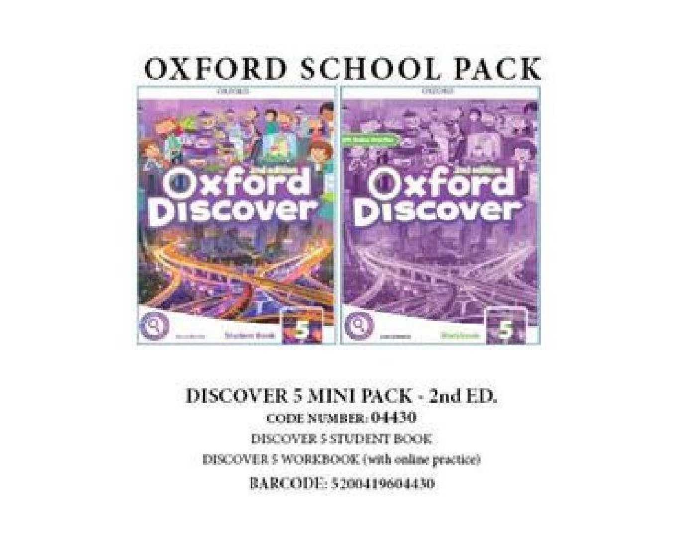 OXFORD DISCOVER 5 PACK MINI 2ND ED