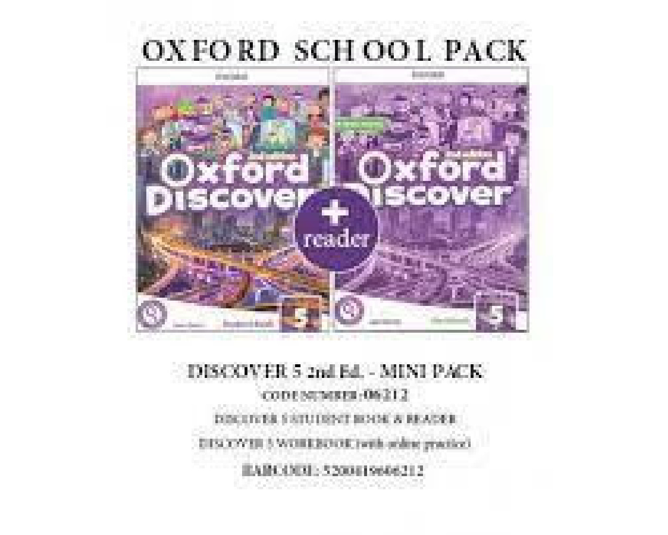 DISCOVER 5 (II ED) MINI PACK (+READER) - 06212