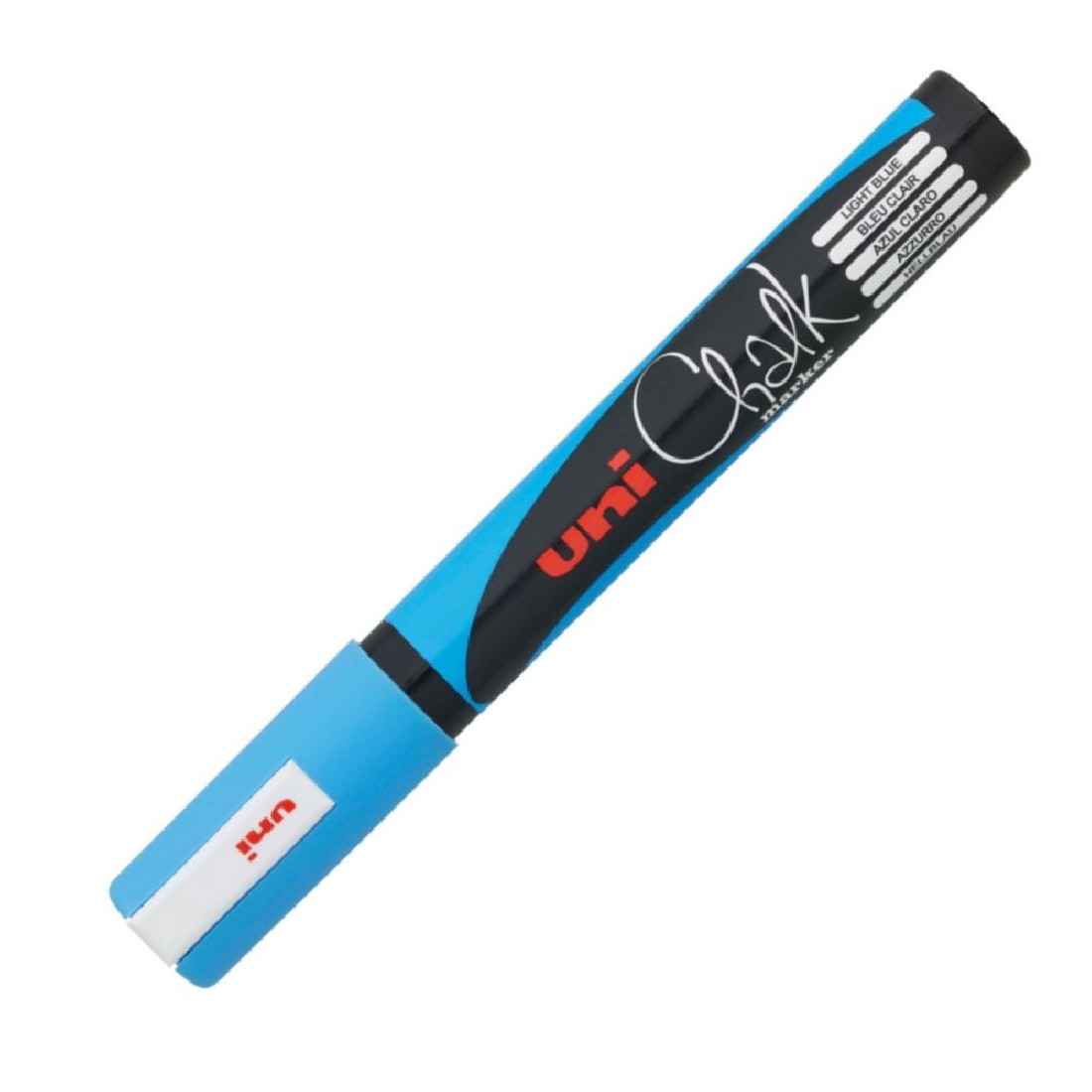 Μαρκαδόρος Chalk PWE-5M Light Blue Uni-Ball