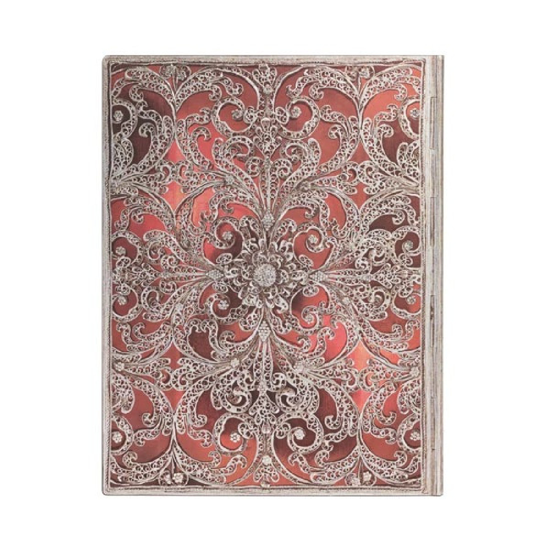 Paperblanks Notebook Silver Filigree Ultra Lined