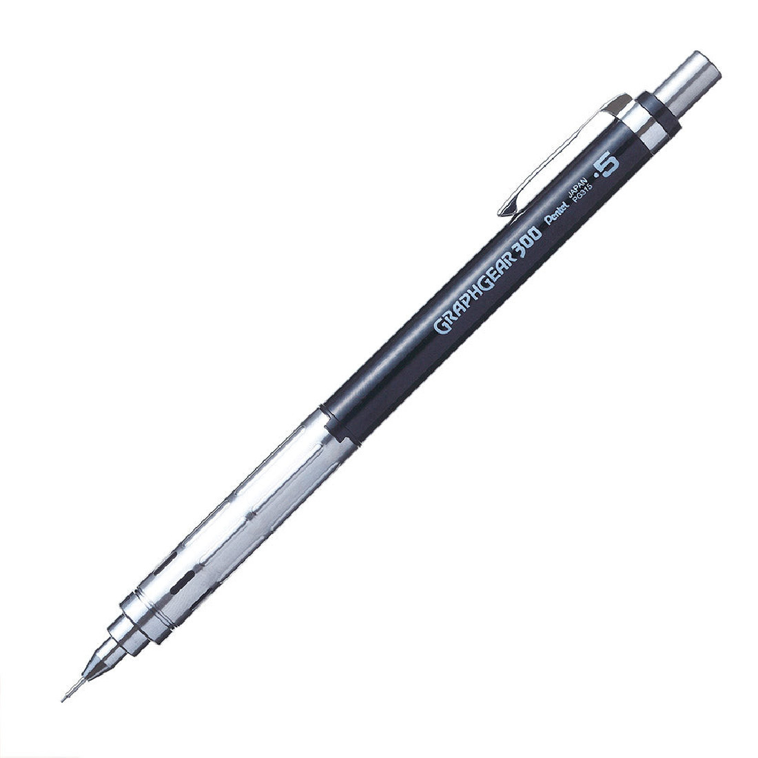 Pentel Graphgear 300 Black 0.5mm mechanical pencil  PG317-AX