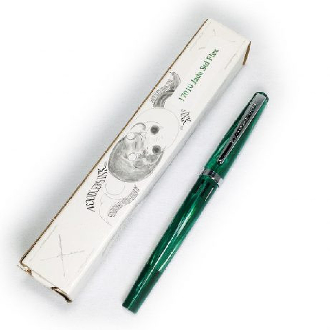 Noodlers Creaper Jade Standard Flex 17010  Fountain Pen