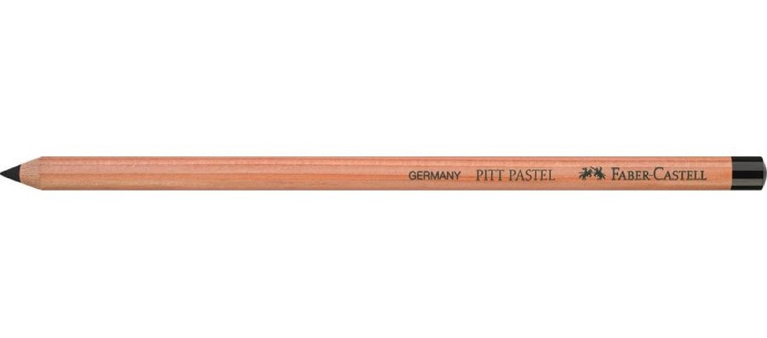 Ξυλομπογιά Pitt Pastel Χρώματος 199 Black 112299 Faber Castell