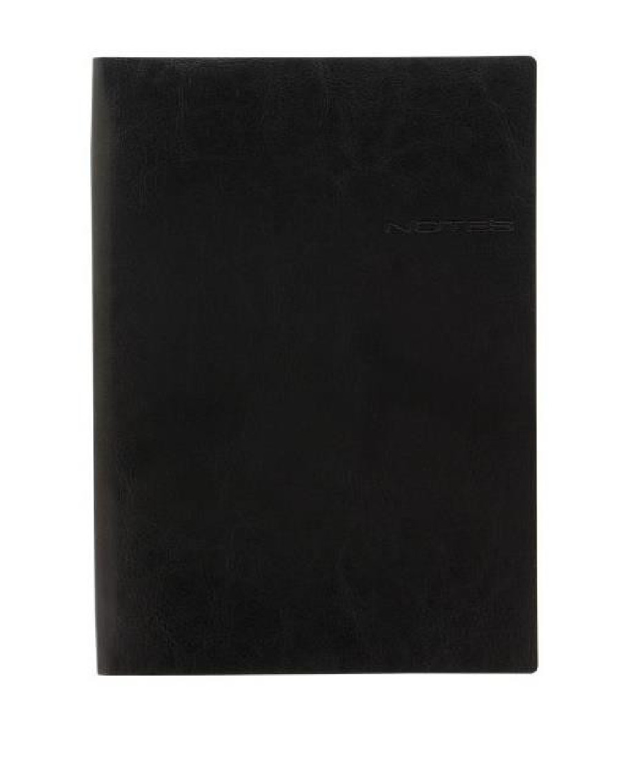 Notebook Black Lecassa A4 Lined 090119 Letts