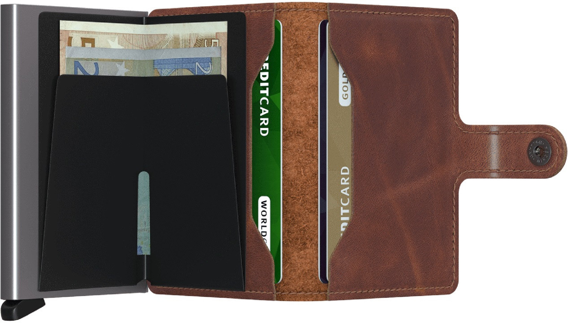 SECRID MINIWALLET MV VINTAGE BROWN.