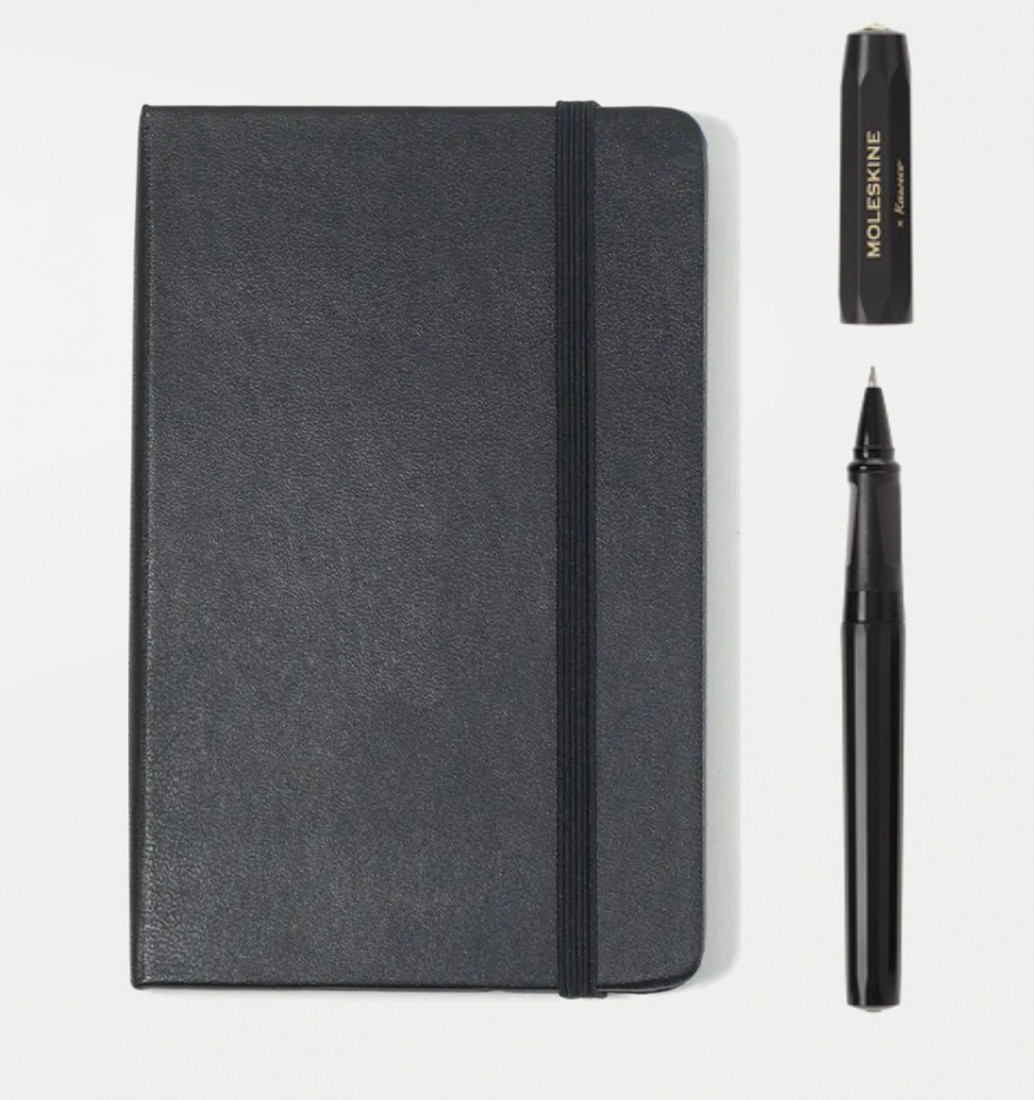 Kaweco and Moleskine Set Notebook and Rollerball Pen