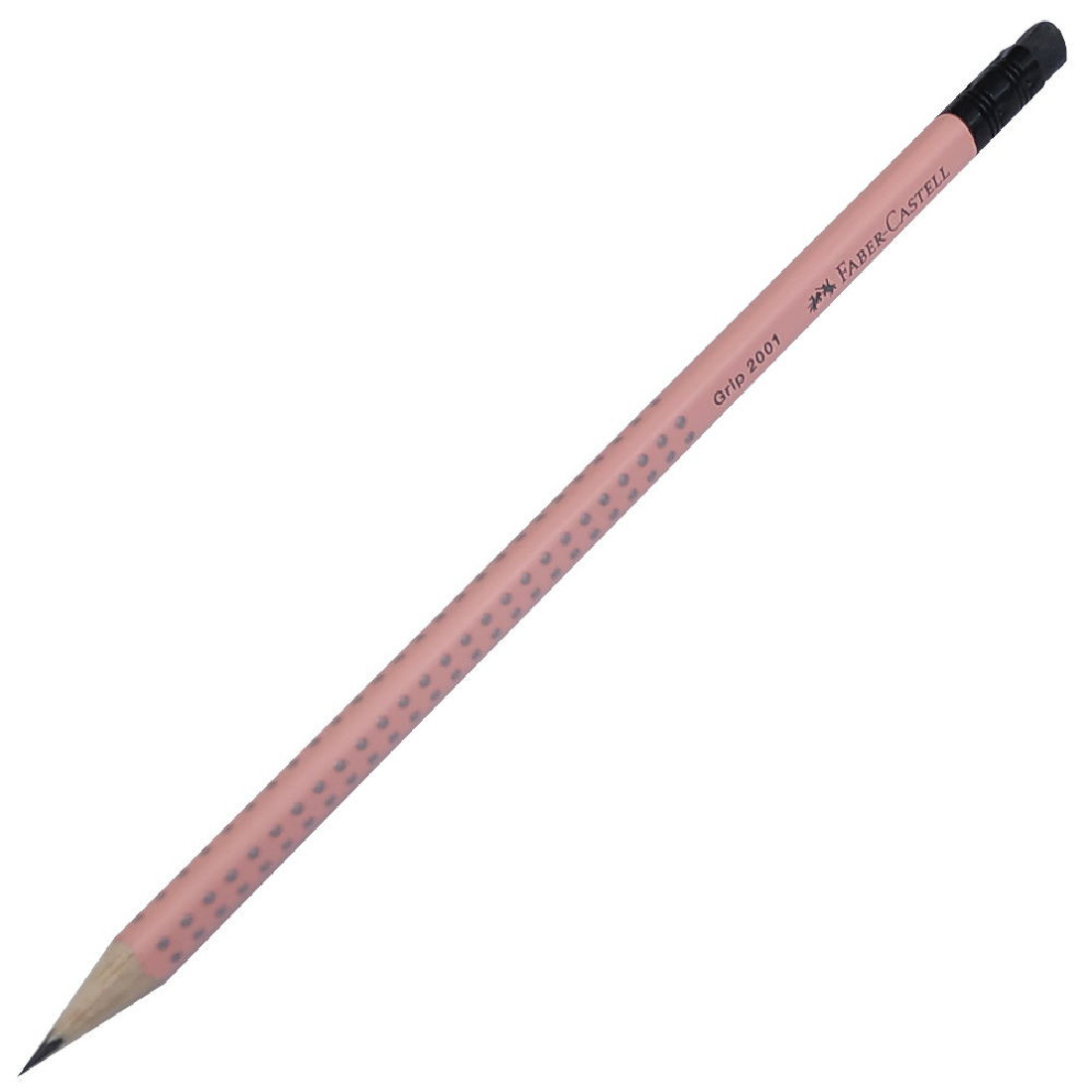 Μολύβι με Γόμα Grip 2001 Salmon 129423 Faber-Castell