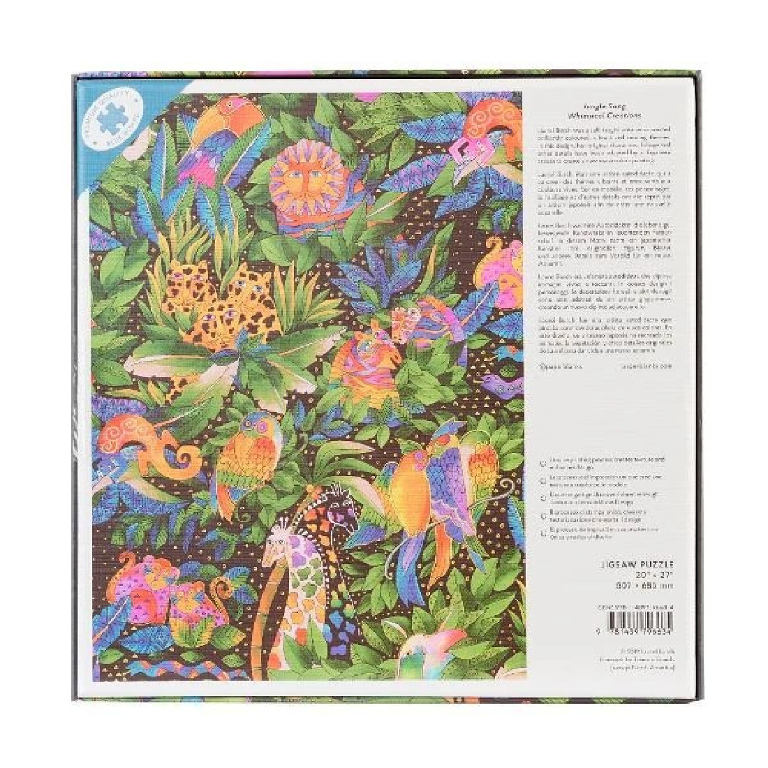 Jigsaw puzzle 1000pcs, Jungle Song, Whimsical collection Paperblanks