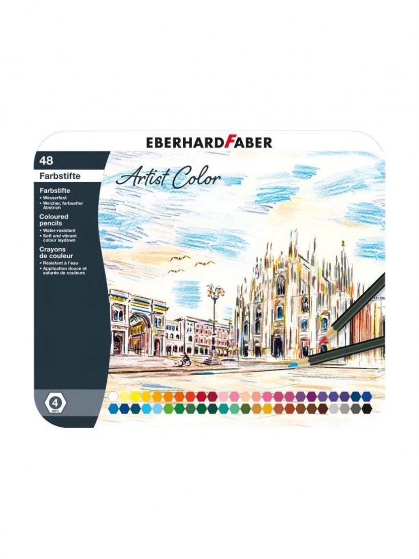 Σετ ξυλομπογιές Polycolor 48 χρώματα Ν516148 Eberhard Faber