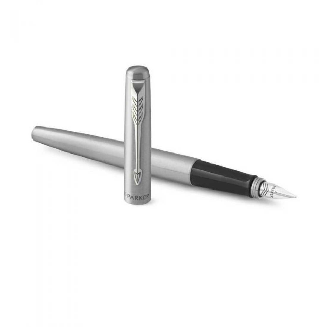 Parker Jotter Stainless Steel CT Best Value Set Fountain Pen and Ballpen