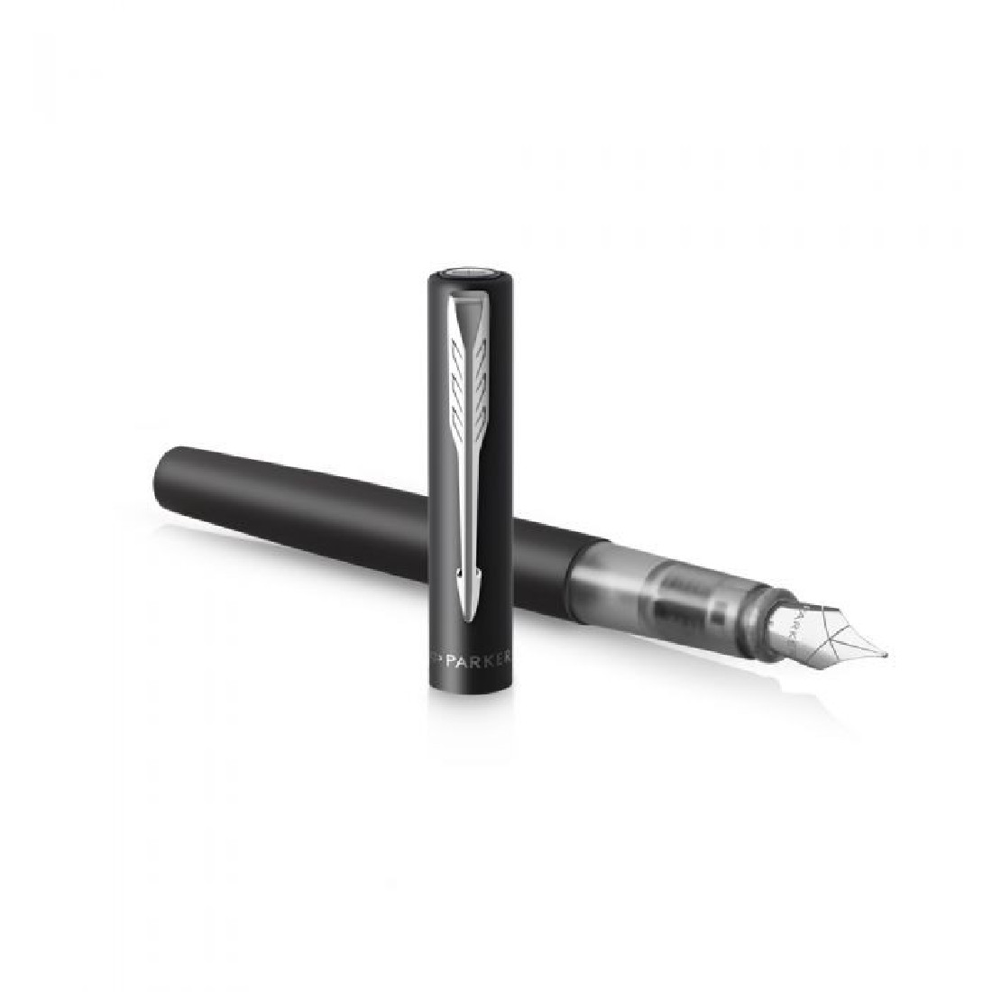 Parker Vector XL Black CT Set Fountain Pen and Free Converter