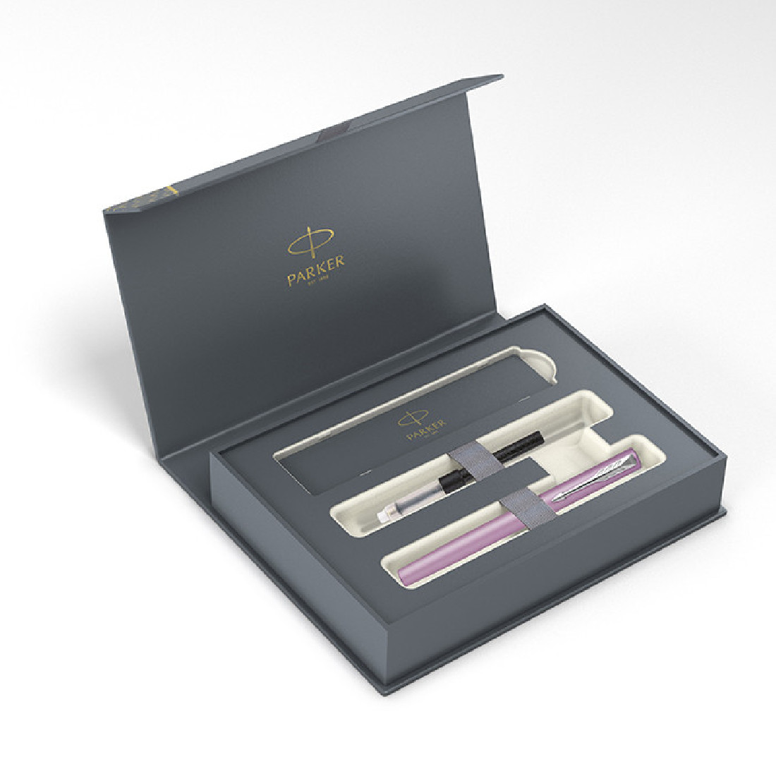 Parker Vector XL Lilac CT Set Fountain Pen and Free Converter