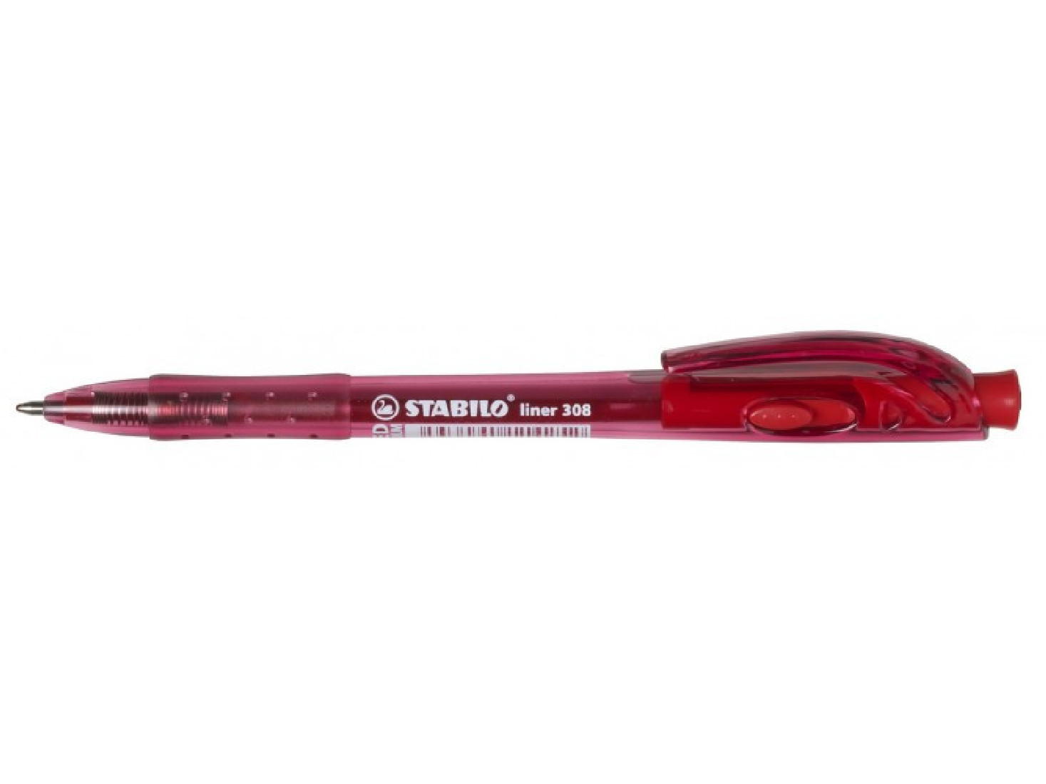 Στυλό Διαρκείας με κουμπί Red 308/40 Stabilo
