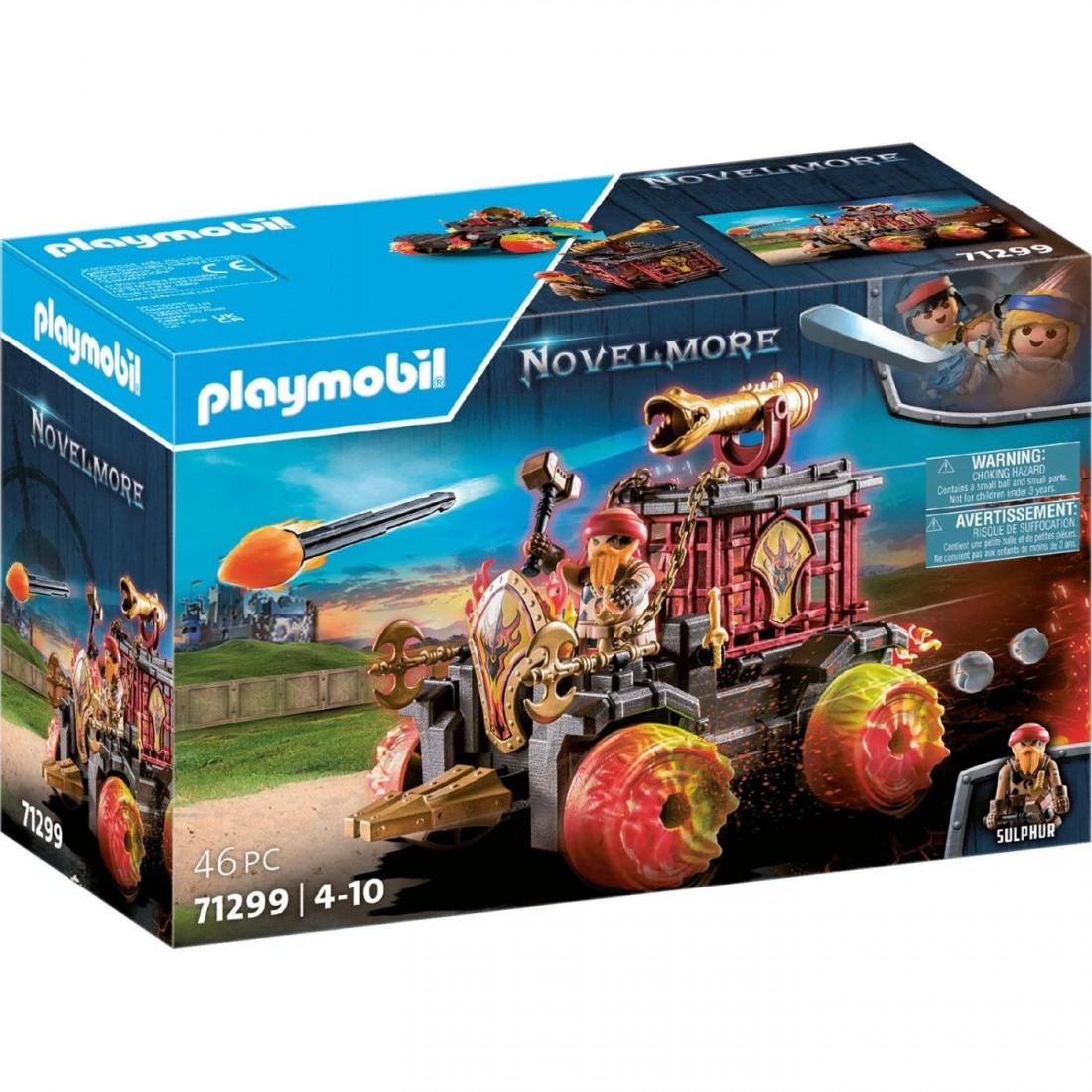 Novelmore Burnham Πολιορκητικός κριός 71299 Playmobil