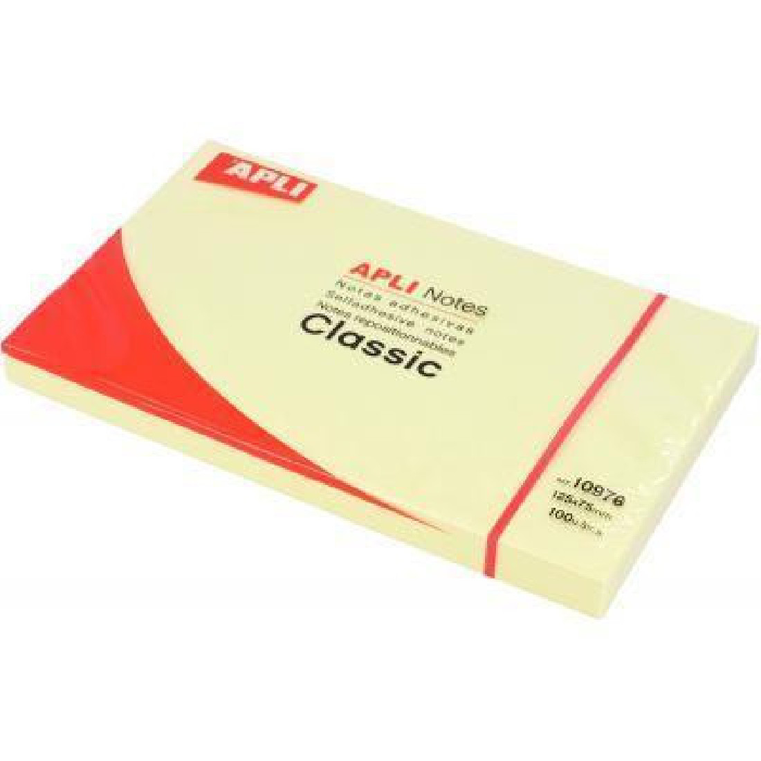Χαρτάκια Σημειώσεων Αυτοκόλλητα Classic Notes! Ανοιχτό Κίτρινο 10976 Apli