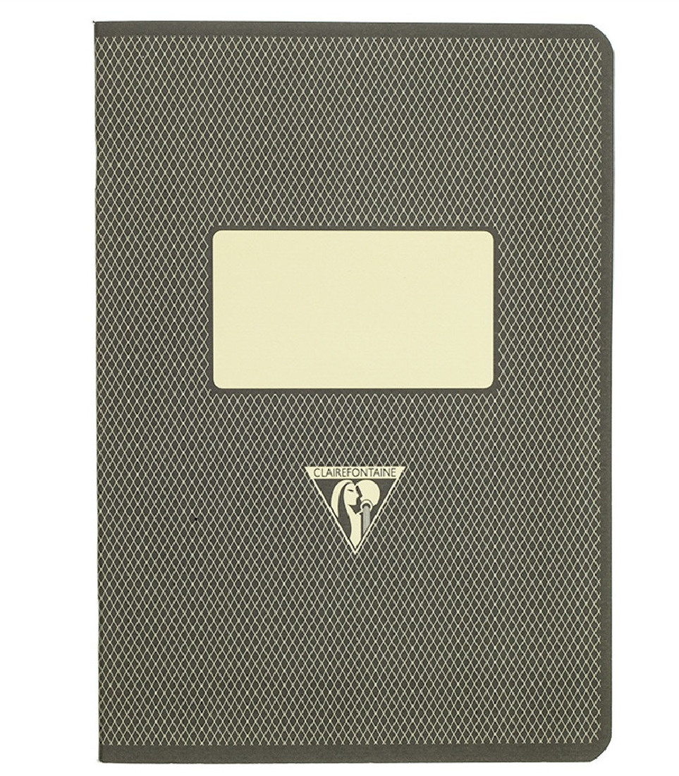 Clairefontaine Rhodia, 1951, Staplebound Notebook A5(14,8X21cm), 96 Pages, 90gsm,Lined Black 195236C