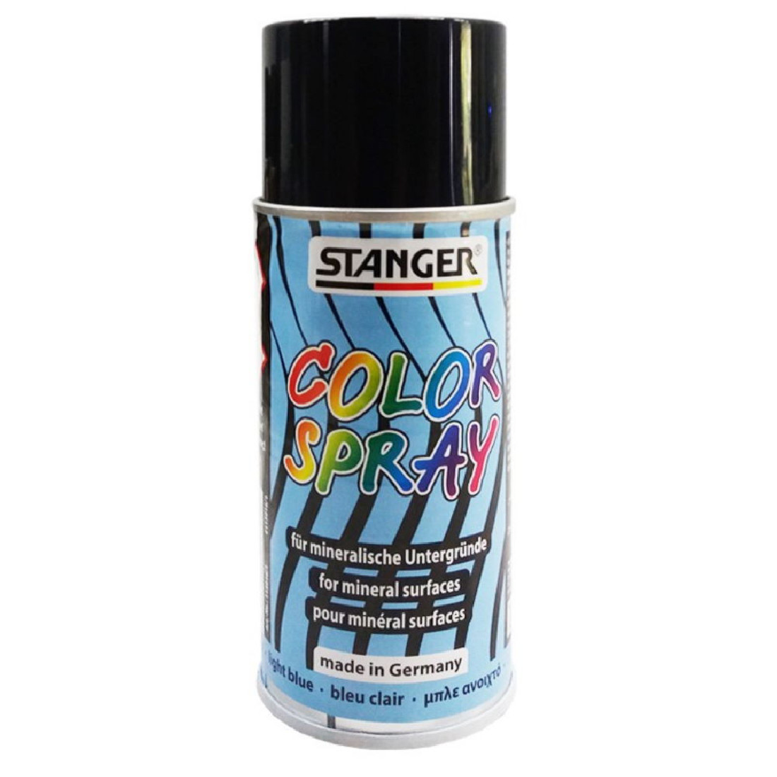 Χρώμα σε spray 150ml μπλέ ανοιχτό Stanger