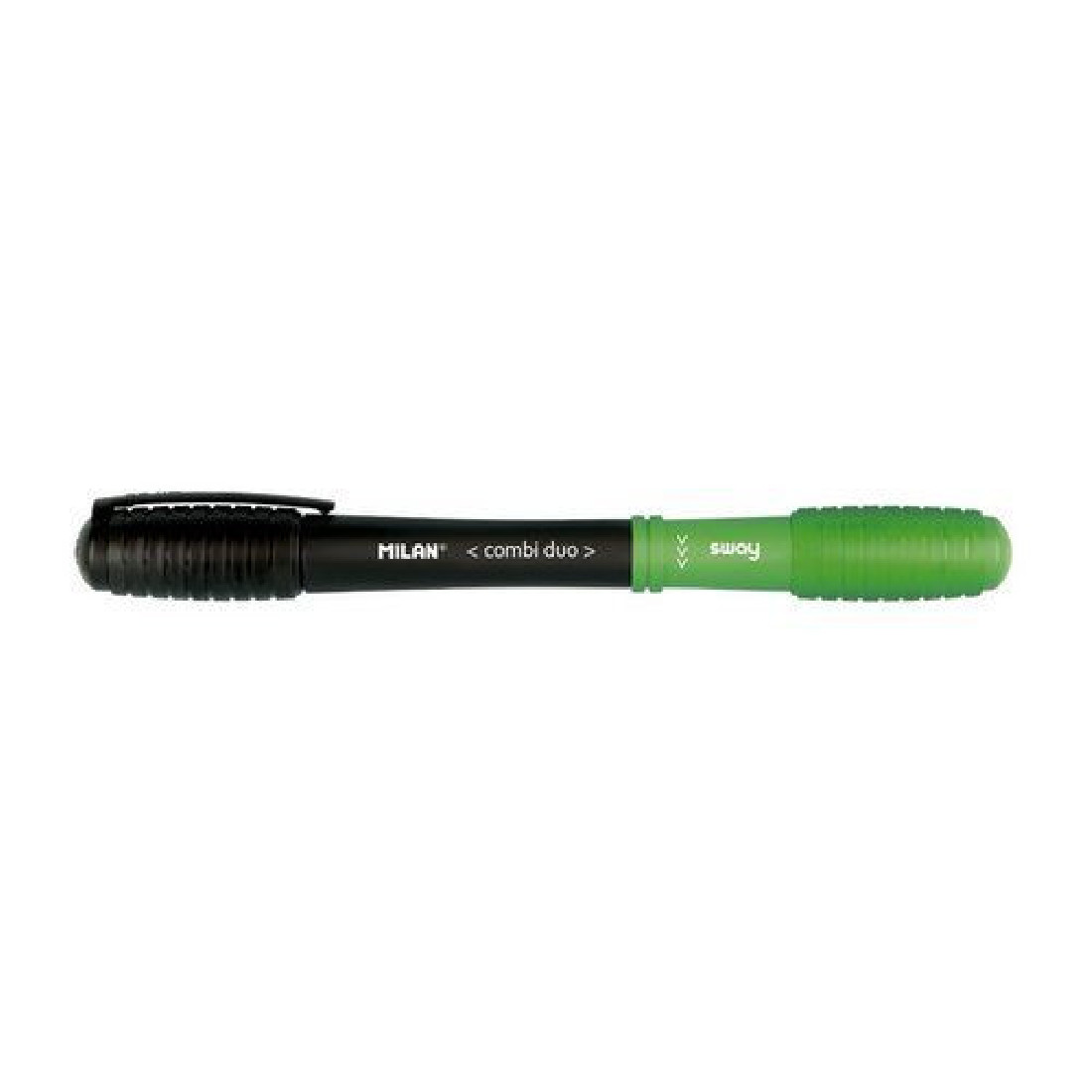 Στυλό διαρκείας Combi Duo Sway Πράσινο - Μαύρο Milan