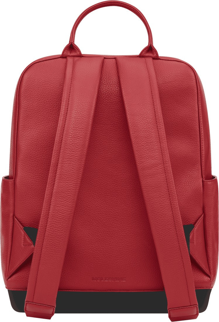 Mpleskine Backpack Classic Leather Collection, Red