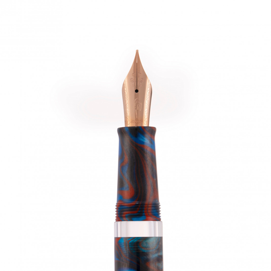 Nahvalur Schuylkill Dragonet Sapphire Fountain Pen