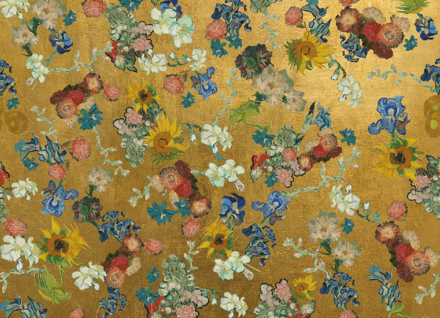 Puzzle 1000τμχ. VGM 50th Jubilee Flower Pattern (Vincent Van Gogh) PZL1160 Bekking & Blitz