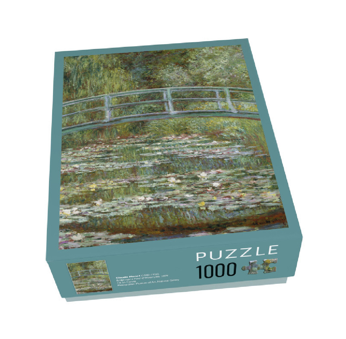 Puzzle 1000τμχ. Water Lilies (Claude Monet) PZL940 Bekking & Blitz