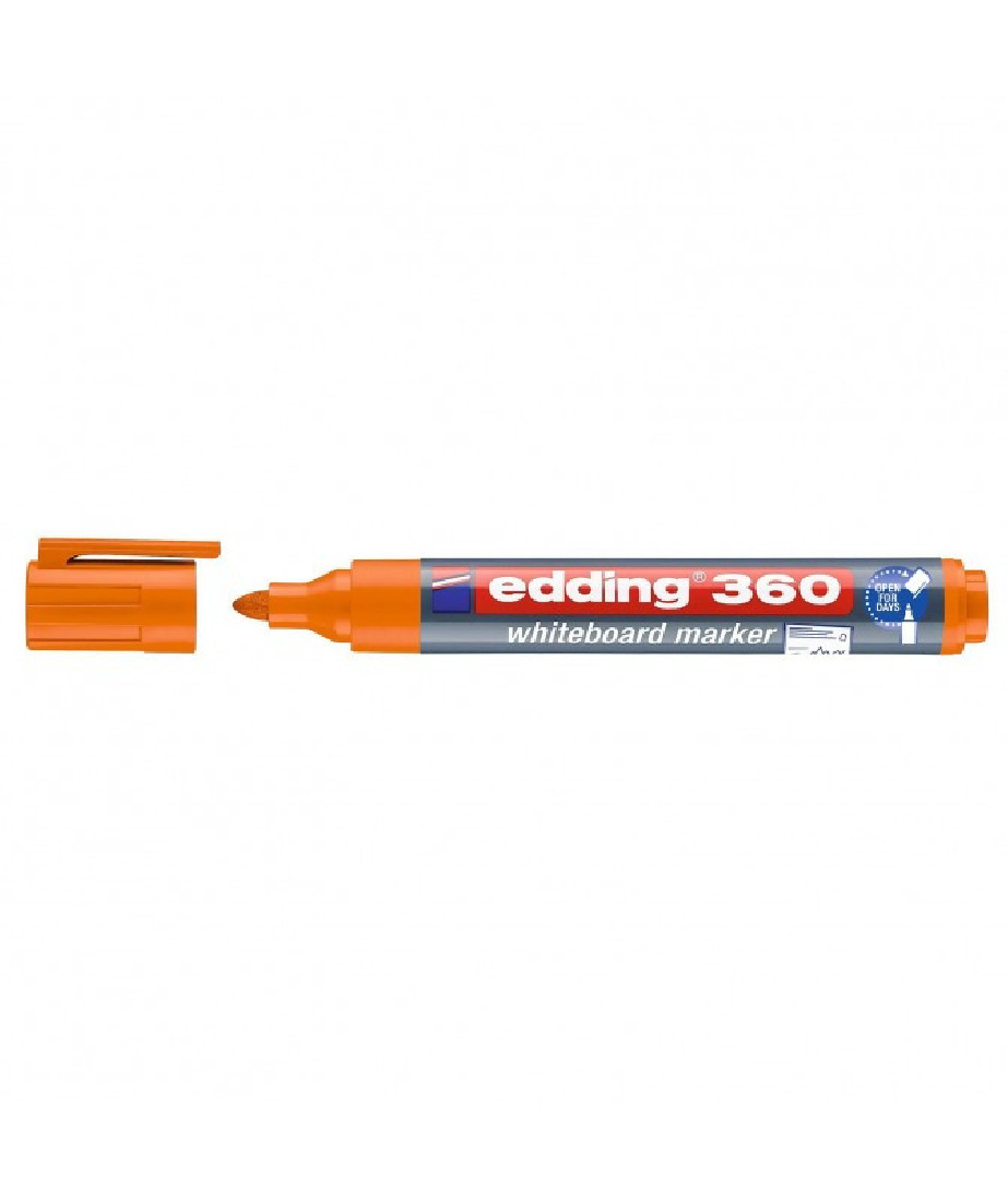 Μαρκαδόρος Λευκού Πίνακα 1.5-3mm. 360/6 Orange Edding