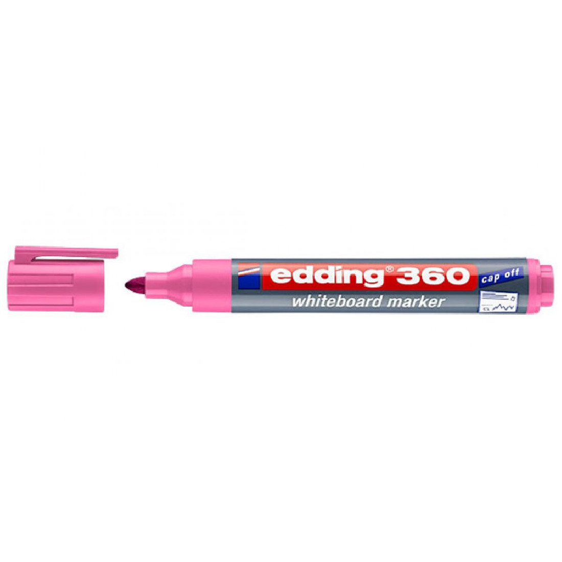 Μαρκαδόρος Λευκού Πίνακα 1.5-3mm. 360/9 Pink Edding