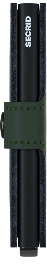 SECRID MINIWALLET MM MATTE GREEN AND BLACK