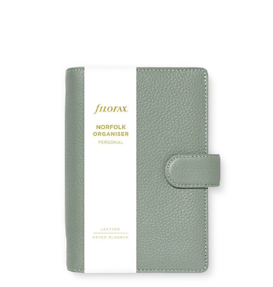 Filofax Organiser Personal Norfolk Sage 022636